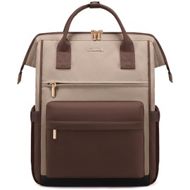 LOVEVOOK Laptop Backpack for Women Men, Teacher Nurse Work Bag Waterproof Fashion Travel Backpack Purse, 17.3 Inch Computer Backpack with USB Port