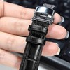 [Jumpsunfun] Watch Band Leather Loop Keeper Genuine Leather Watch Band