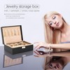 WAREHOUSE Jewellery Box, Jewellery Storage, 2-Layer Removable Jewellery Box, for