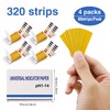 4 Pack pH Test Strips, 320 Strips pH 1-14 Universal