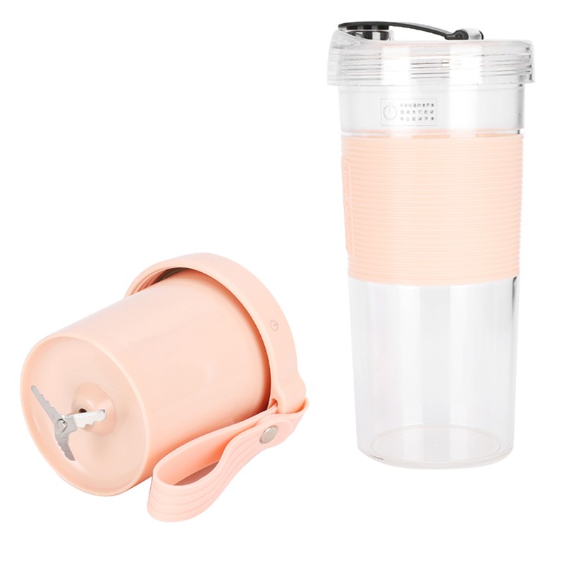 Portable Electric Fruit Juicing Cup Three Leaf Cutter Head Juicer