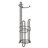 SunnyPoint Freestanding Toilet Paper Holder with Storage – Holds 3