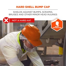 Ergodyne Skullerz 8951 Vented Hard Shell Bump Cap with Suspension