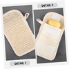 Gatuida 2pcs Multi-function Soap Mesh Bags Soap Bar Bag for