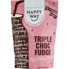 Happy Way Vegan Protein Powder Triple Choc Fudge by Ashy Bines 500g