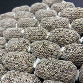 CARP KING Pre tied PVA mesh bags with mixed pellets (50)