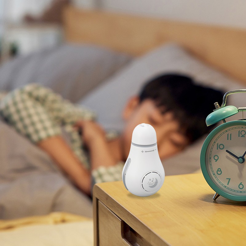 Compact Sleep Device Soothe Baby Relieve Anxiety Depression Reduction White