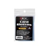 BCW Thick Card Sleeves - 100 Pack | Crystal Clear