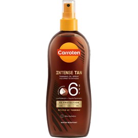 Carroten Intensive Tanning Oil SPF 6 Tanning Accelerator with Coconut