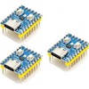 DUBEUYEW 3 Pack Raspberry Pi 2040-Zero Mini Microcontroller Board Based
