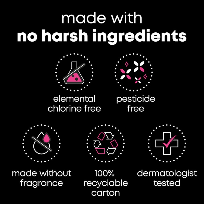 U by Kotex Balance Daily Wrapped Panty Liners, Light Absorbency,