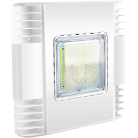 150W LED Gas Station Canopy Light, 21000LM 5700K Super Bright LED Garage Canopy Light (600W HID/HPS Equivalent) Outdoor Carport Ceiling Lighting, IP65 Waterproof 100-277V DLC & UL Listed (1-Pack)