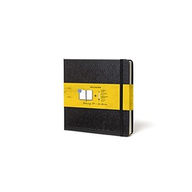 Moleskine Drawing Set - Black Pocket Sketchbook and PRO Click Pencil that attaches securely to the cover. Colour: Black, Large 13 x 21 cm, 240 Pages