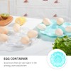 Deviled Egg Platter Compartment Round Plastic Deviled Egg Plate Reusable