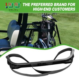 10L0L Golf Cart Bag Rack Retainer Strap Durable Nylon for EZGO TXT/RXV/Medalist, Replace OEM 604102 71853-G01 71853G01 BGR23027 BP-3027 N3027 3027P 3-085A