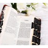 Black Bible Tabs for Men - Paper Index Tabs for