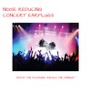 EarTekPro High-Fidelity Concert Earplugs Reusable Noise-Reduction Ear Plugs Set with