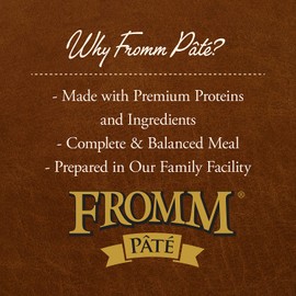 Fromm Venison & Beef Pate Dog Food - Premium Wet Dog Food - Venison Recipe - Case of 12 Cans
