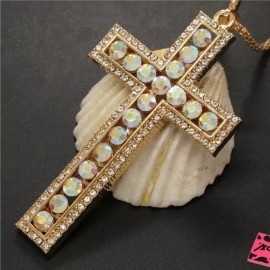 Betseyville by Betsey Johnson Beautiful Betsey Johnson Cross Necklace