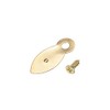sourcing map Frame Turn Button, 7/8" Metal Flat with Screws