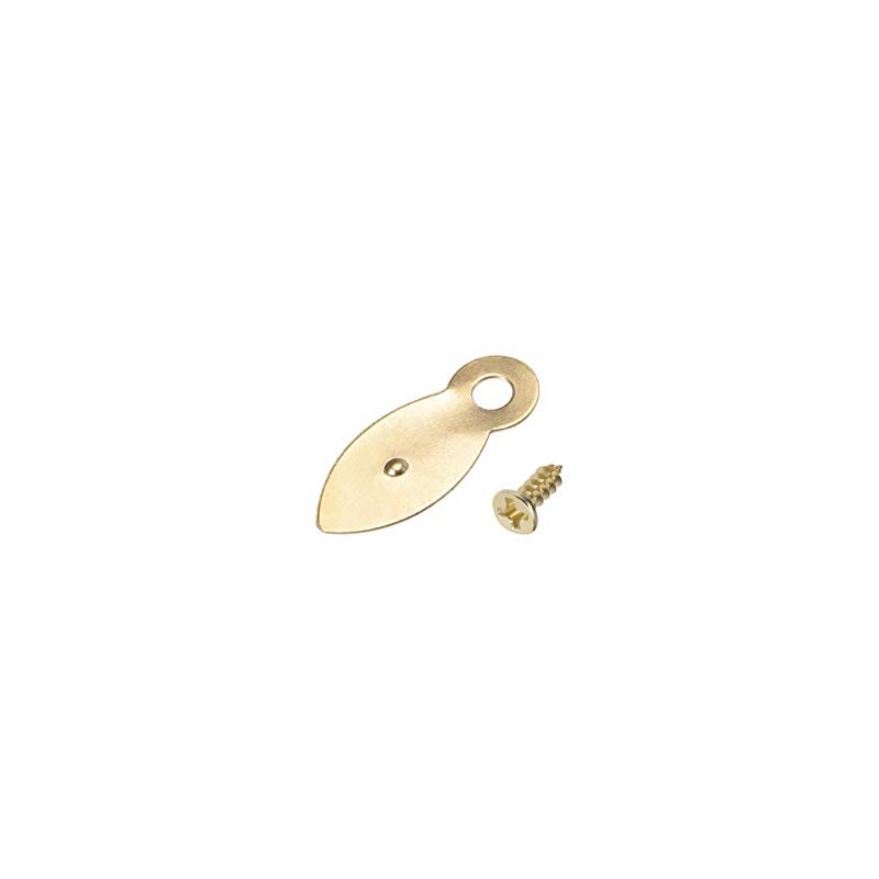 sourcing map Frame Turn Button, 7/8" Metal Flat with Screws
