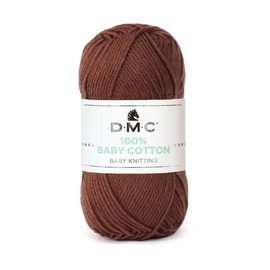 DMC - 100% Baby Cotton, Ideal for Knitting and Crocheting for Babies - 100% Cotton | 50g, 106m, 30 Colours