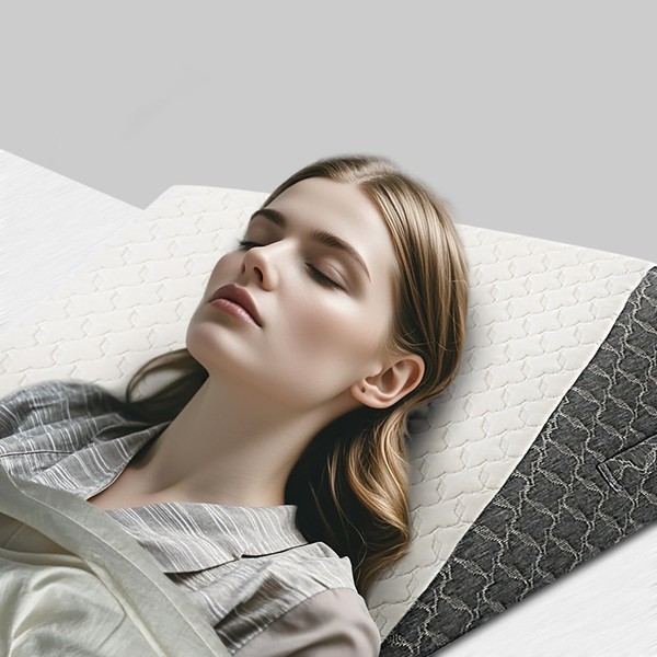 Vhaso Bed Wedge Pillow with Memory Foam, Wedge Pillow for