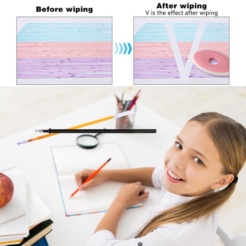 XUZOPIM Pack of 40 Refills, Compatible with Legami Refills, Tip
