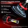 CHUSYYRAY For Freightliner Cascadia Combo 6x H11 LED Headlight Bulbs+Fog