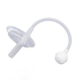 Baby Spout Nipple Straw Soft Leak Proof Feed Training Baby Sippy Spout Nipple Weighted Straw for Home