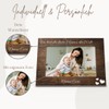 CHRISCK design Personalisierter Bilderrahmen mit praktischem Einschubschlitz für Deine Liebsten