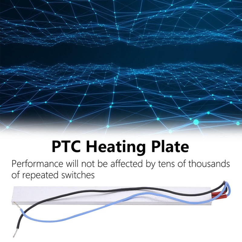 PTC Heating Plate Constant Temperature Ceramic Aluminum Heater 200x21x5mm 170℃