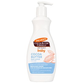 Palmer's Baby Lotion, Cocoa Butter Formula Body Lotion, 13.5 Fl Oz, Gentle Baby Moisturizer for Delicate Skin with Vitamin E & Aloe, Hypoallergenic, 48Hr Moisture, Dermatologist Tested Baby Essentials