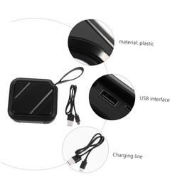 Operitacx Bs31d Waterproof Speaker 7-level Waterproof Subwoofer Outdoor Soundbox Mini Wireless Speaker Compact Stereo Sub-woofer