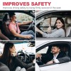 MGT 2x Retractable 3 Point Safety Seat Belt Straps Car