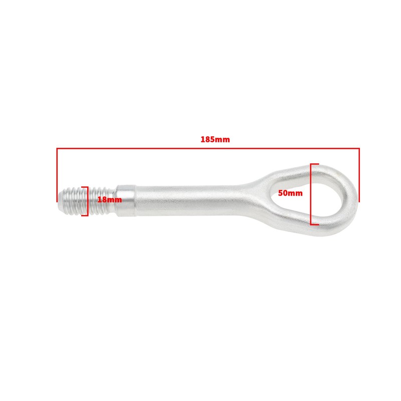 LT Easiyl 1 x Car Tow Hook White Trailer A2206280135