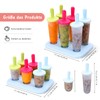 Ice Moulds, 12 Ice Lolly Moulds, Ice Lolly Moulds with