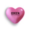 QUEEN COSMETICS SUBLIME HEARTS REFILL COMPACT SYSTEM, PINK
