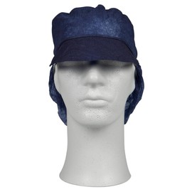 ABENA Blue Chef Hat/Disposable Hair Caps | 100 Pack of Medium Hair Nets for Catering | Hair Nets for Women & Men | Disposable Hair Nets for Covering Hair in Hygienic Kitchen Environments.