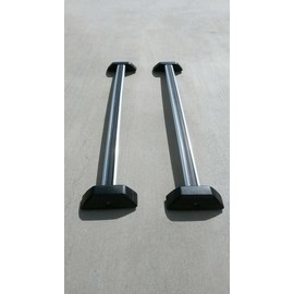 HPC Hummer H3 Roof Rack Cross Bar Set (Silver)