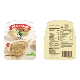 Crema de Ajonjolí Tahina Al Arz Tahini Premium 453g