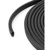 QWORK 50 Feet EPDM Rubber Edge Trim Seal Strip, Fits