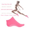 KEYRI 4 Pairs of Yoga Socks for Women and Men,