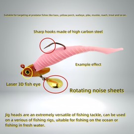 RuiJiaXiang 13g 5pcs fishing jigs fishing lure jig heads spinner jigs spoon bait soft bait hooks freshwater seawater