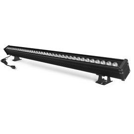 JSN&PC LED Wall Washer Light 36W IP65 Waterproof Black Housing Outdoor Light for Advertising Boards, Billboard,Building Commercial Lighting (White 5000-5500K)