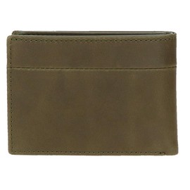 Pepe Jeans Staple Horizontal Wallet with Purse Green 11 x 8 x 1 cm Leather by Joumma Bags, Green, Talla única, Horizontal Wallet with Coin Compartment, Green, Standard size, Horizontal wallet with