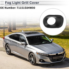 RATCHROLL Front Right Fog Light Grill for Honda Accord 1999-2002 Front Lower Bumper Fog Light Cover Inserts No.71151S84W00 ABS 1pc