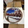 Budweiser Anheuser Busch 2003 Christmas plate Old Towne Holiday Clydesdales