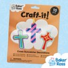 Baker Ross AX789 Cross Suncatcher Decorations - Pack of 10,