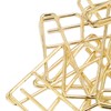 100PCS Metal Crown Paper Clips Multifunctional Rustproof Electroplating Process Prevent
